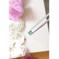 0.38 Ct. Emerald from Russia Life Style