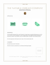 0.66 Ct. Emerald from Russia Appraisal