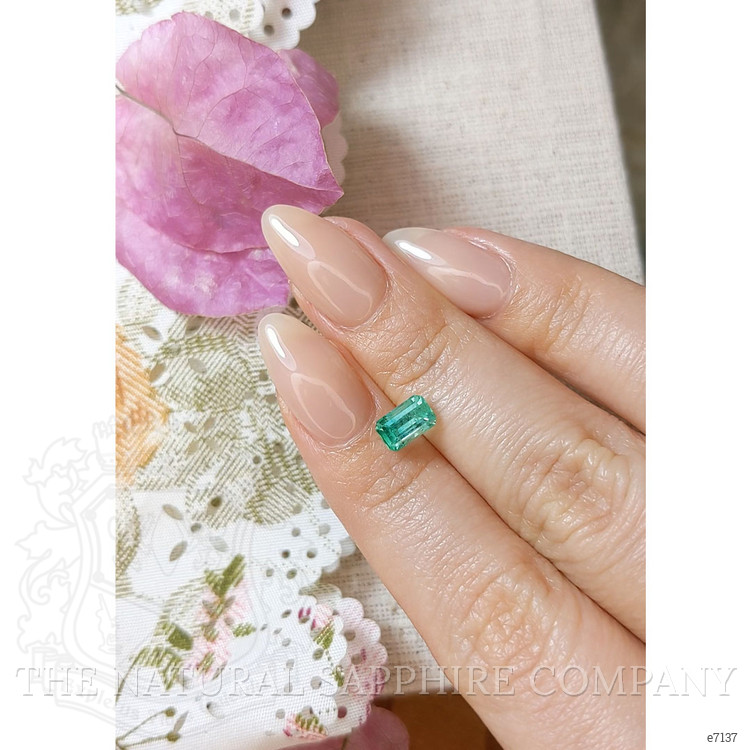 0.86 Ct. Emerald from Russia