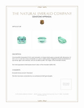 0.50 Ct. Emerald from Russia Appraisal