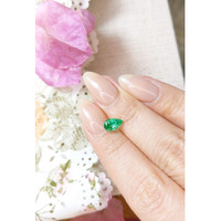 0.85 Ct. Emerald from Russia Life Style