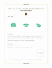 0.45 Ct. Emerald from Russia Appraisal