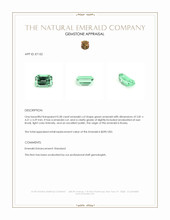 0.58 Ct. Emerald from Russia Appraisal