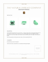 0.62 Ct. Emerald from Russia Appraisal