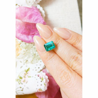 3.47 Ct. Emerald from Zambia Life Style