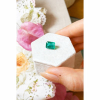 3.47 Ct. Emerald from Zambia Life Style