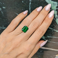 3.97 Ct. Emerald from Zambia Life Style