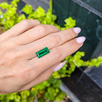 3.91 Ct. Emerald from Zambia Life Style