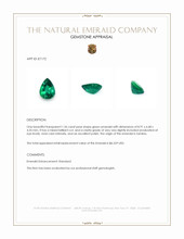 1.36 Ct. Emerald from Zambia Appraisal