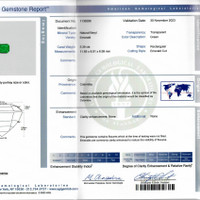 5.39 Ct. Emerald from Colombia Scan Report