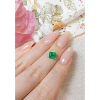 1.23 Ct. Emerald from Colombia Life Style