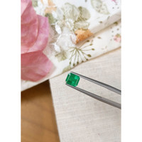1.23 Ct. Emerald from Colombia Life Style