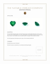 2.00 Ct. Emerald from Zambia Appraisal