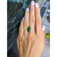 3.67 Ct. Emerald from Zambia Life Style