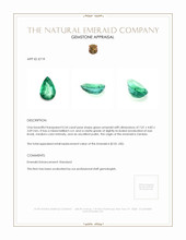 0.54 Ct. Emerald from Zambia Appraisal