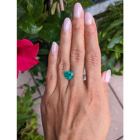 3.50 Ct. Emerald from Zambia Life Style