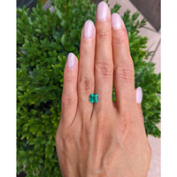 1.67 Ct. Emerald from Zambia Life Style