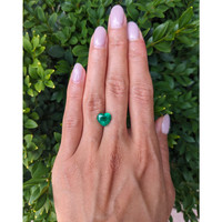 2.48 Ct. Emerald from Zambia Life Style