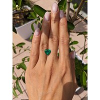2.48 Ct. Emerald from Zambia Life Style