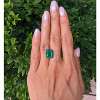 5.29 Ct. Emerald from Zambia Life Style
