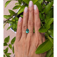 2.33 Ct. Emerald from Brazil Life Style