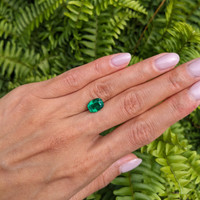 2.50 Ct. Emerald from Zambia Life Style