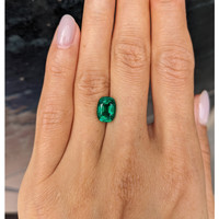 2.50 Ct. Emerald from Zambia Life Style