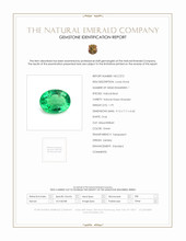 1.79 Ct. Emerald from Zambia Scan Report