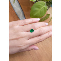 1.39 Ct. Emerald from Zambia Life Style
