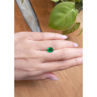 1.51 Ct. Emerald from Zambia Life Style