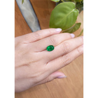 2.31 Ct. Emerald from Brazil Life Style