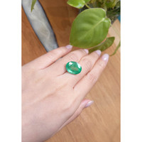 11.78 Ct. Emerald from Brazil Life Style
