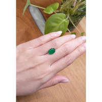 2.60 Ct. Emerald from Brazil Life Style