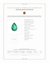 0.63 Ct. Emerald from Zambia Scan Report