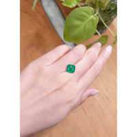2.72 Ct. Emerald from Brazil Life Style