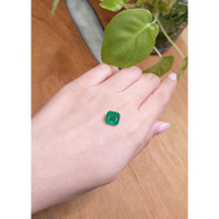 2.72 Ct. Emerald from Brazil Life Style