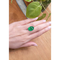8.24 Ct. Emerald from Ethiopia Life Style