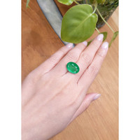 8.24 Ct. Emerald from Ethiopia Life Style