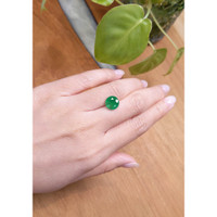2.95 Ct. Emerald from Brazil Life Style