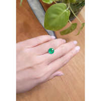 1.97 Ct. Emerald from Brazil Life Style