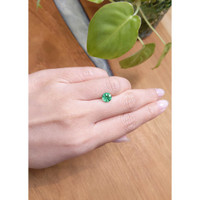 1.24 Ct. Emerald from Zambia Life Style