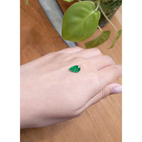 1.89 Ct. Emerald from Ethiopia Life Style