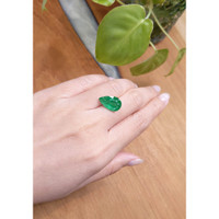 5.73 Ct. Emerald from Brazil Life Style