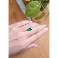 2.35 Ct. Emerald from Brazil Life Style