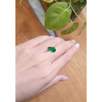 2.35 Ct. Emerald from Brazil Life Style