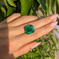 13.04 Ct. Emerald from Zambia Life Style
