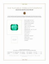 8.73 Ct. Emerald from Zambia Scan Report