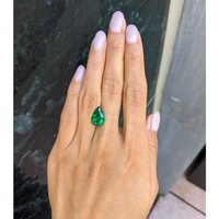 3.94 Ct. Emerald from Zambia Life Style