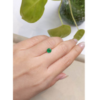 0.57 Ct. Emerald from Zambia Life Style