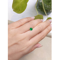 0.55 Ct. Emerald from Zambia Life Style